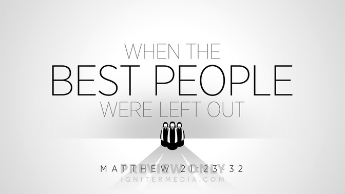 when the best people were left out