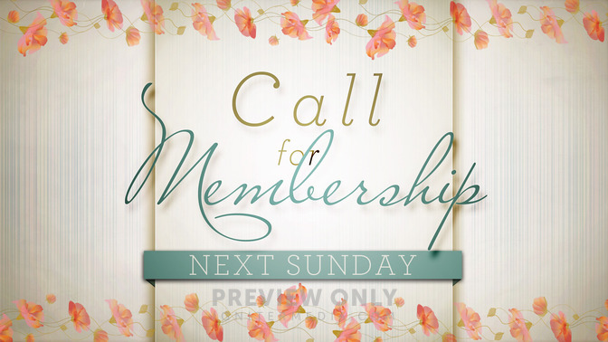 call for membership
