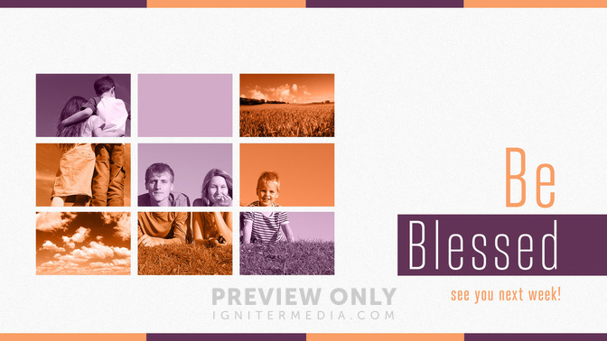 modern photo - be blessed