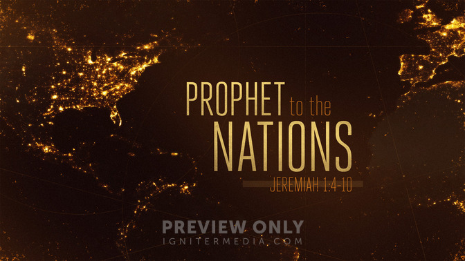 prophet to the nations