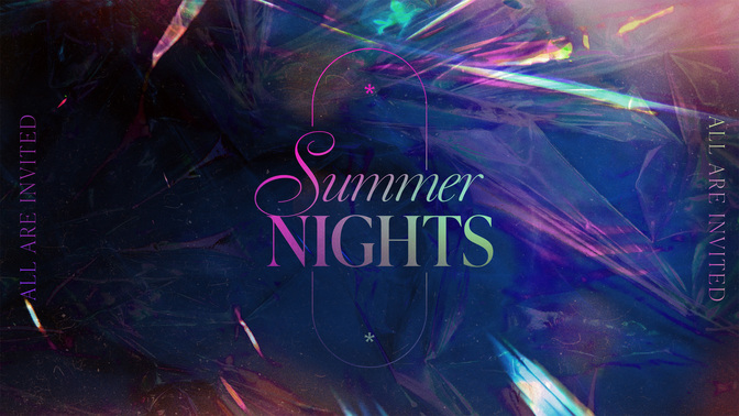 summer reflection - summer nights
