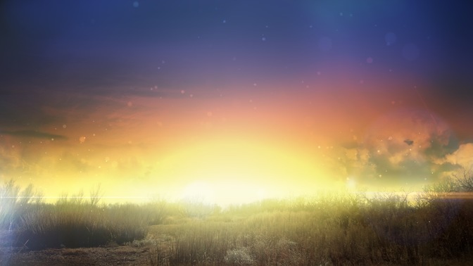 desert sunset
