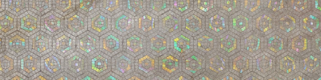 easter tile - small hexagon