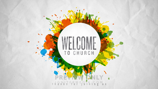 splatter - welcome to church