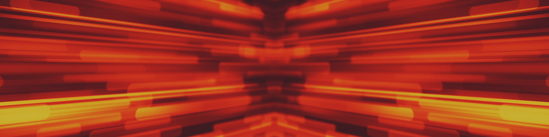 perspective lines - orange