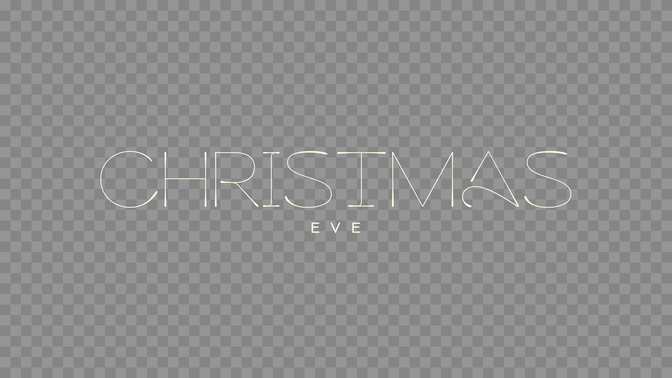 gradient glass - christmas eve