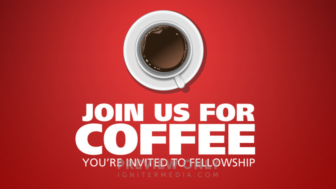 join us for coffee