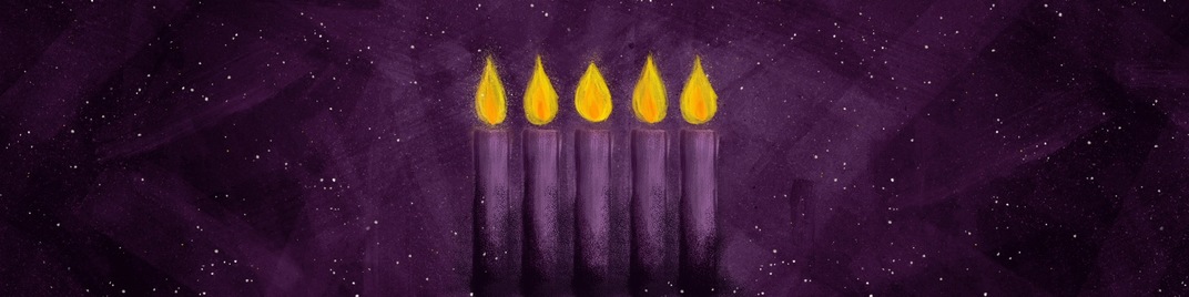 jeweled brush advent - candle 5