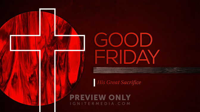 mixed textures - good friday