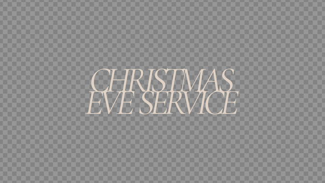 twilight cascade - christmas eve service