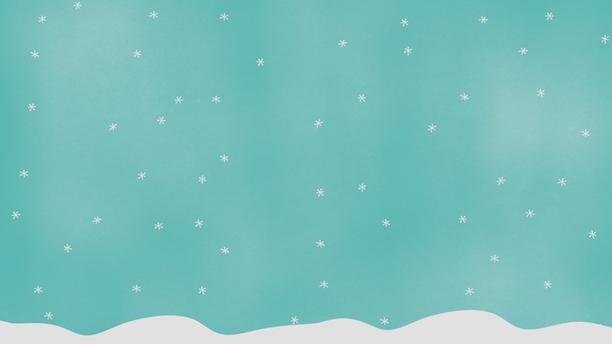 christmas snow - hill