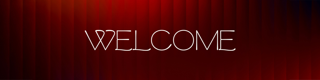 gradient glass - welcome