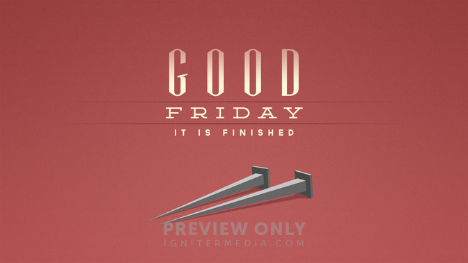 iconic easter - good friday