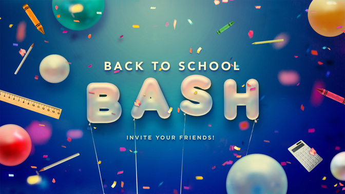 back to school bash
