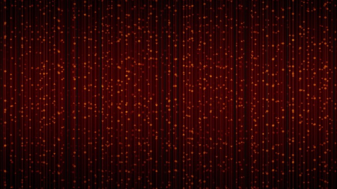 geometric strands - red