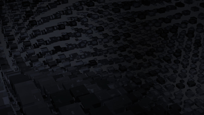 cube wave - 3 black