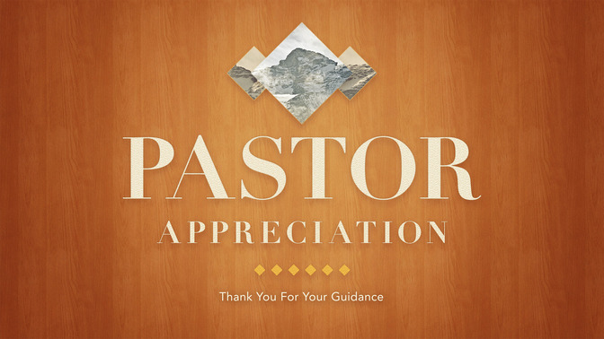 pastor appreciation
