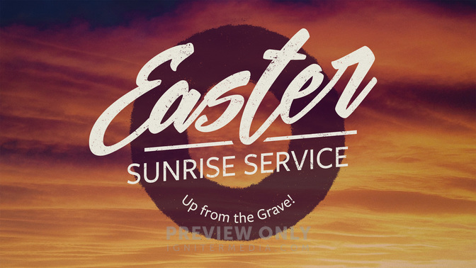 easter sunrise service