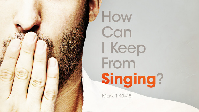how can i keep from singing?