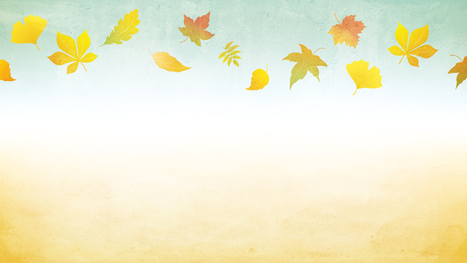 leaves blowing