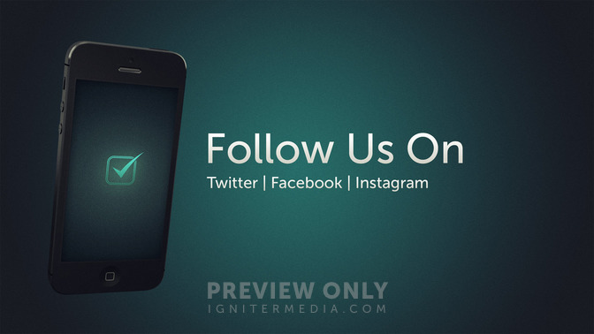 phone collection - follow us on