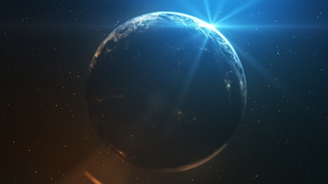 infinite horizons - earth flare
