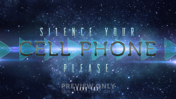 galaxy - silence your cell phone please