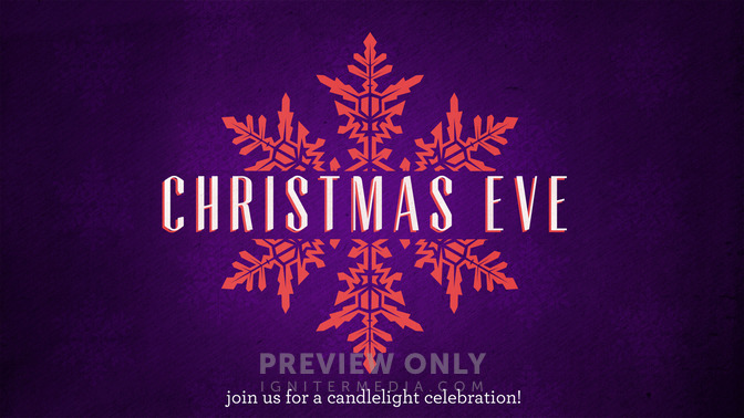 christmas eve - snowflake