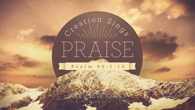 creation sings praise