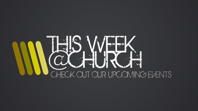 modern lines - this week at church