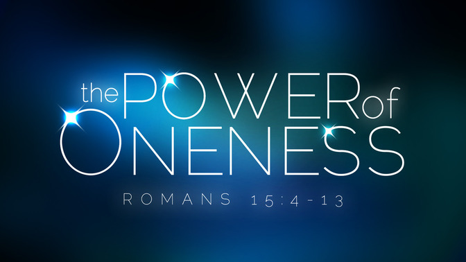 the power of oneness