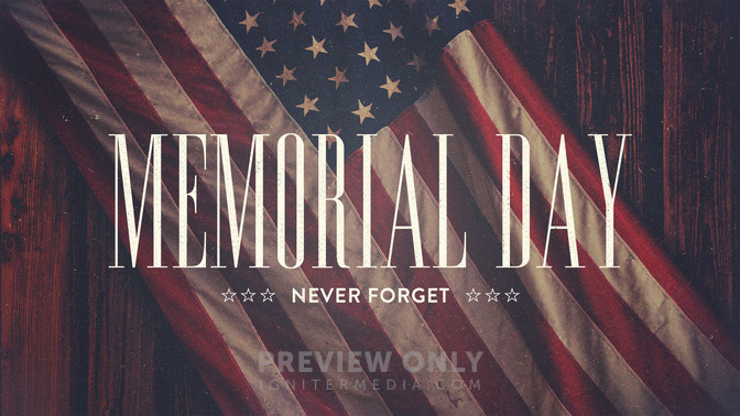 memorial day flag - memorial day