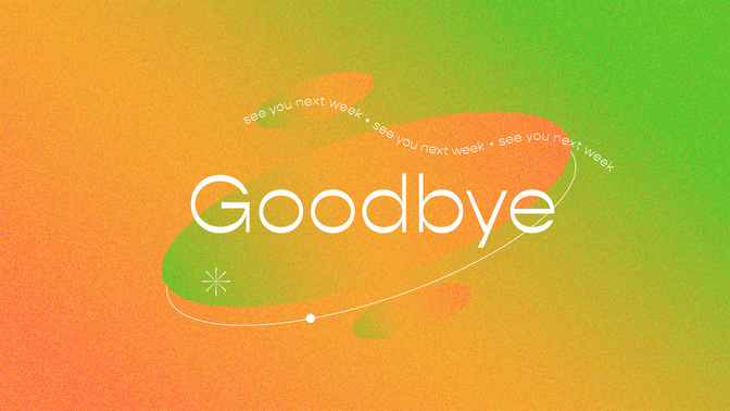 summer gradient - goodbye