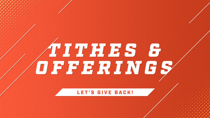 sporty colors - tithes & offerings