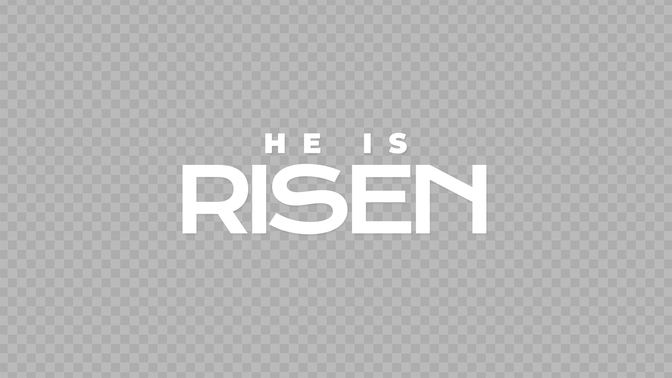 easter tile - he is risen