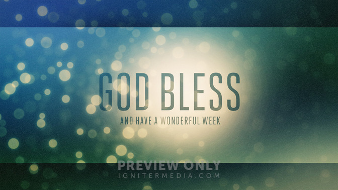 chromatic bokeh - god bless