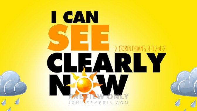 i can see clearly now