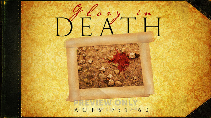 glory in death