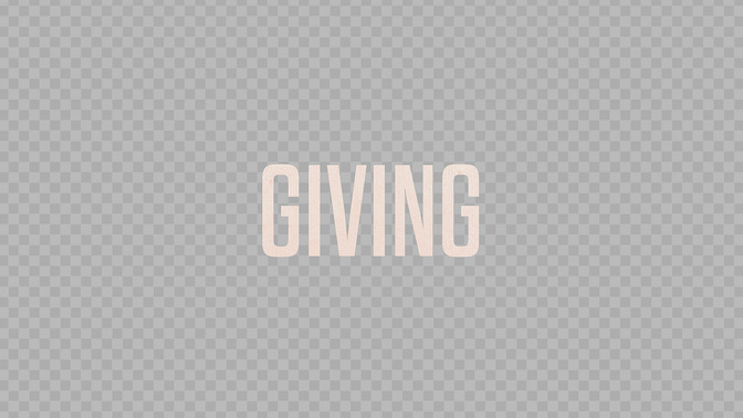 giving
