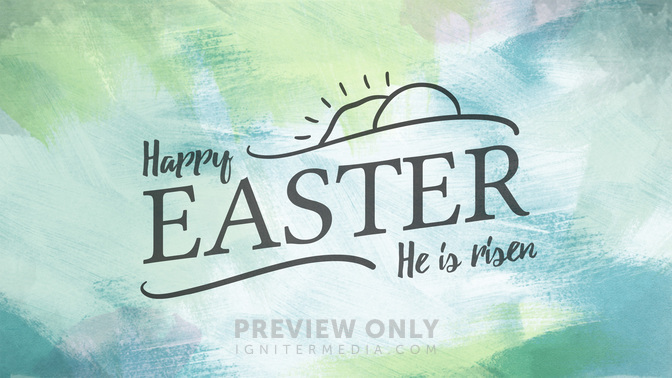 painted pastels - happy easter
