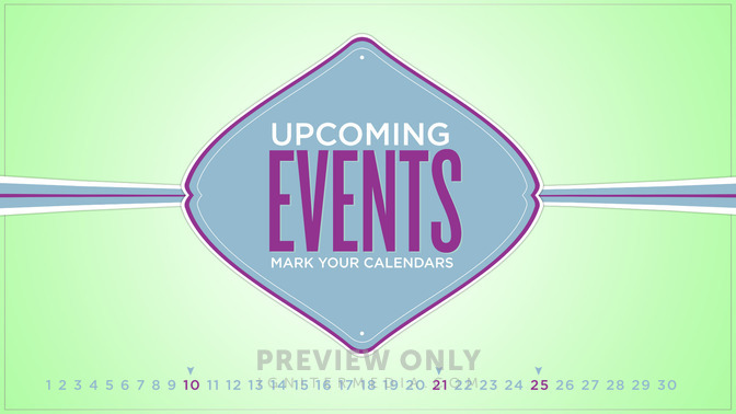 upcoming events