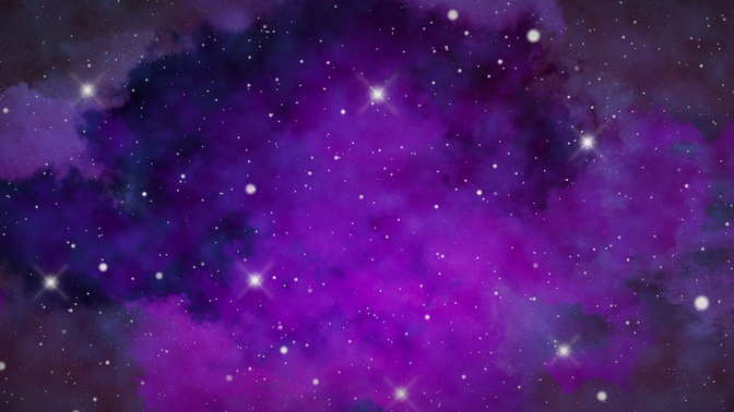 galaxies far away - purple