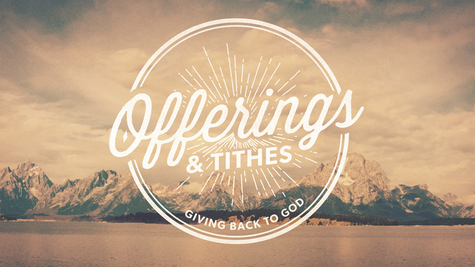 mountain rays - offerings & tithes