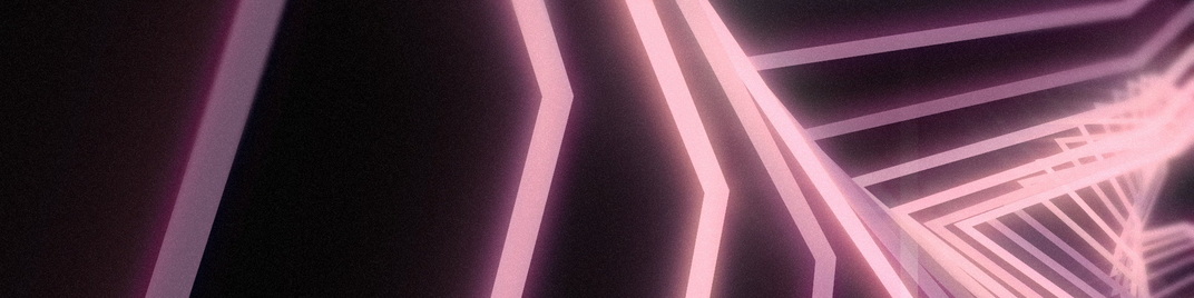 neon lines - stars