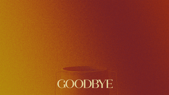 easter colors - maundy thursday goodbye