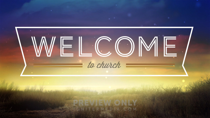 desert sunset - welcome