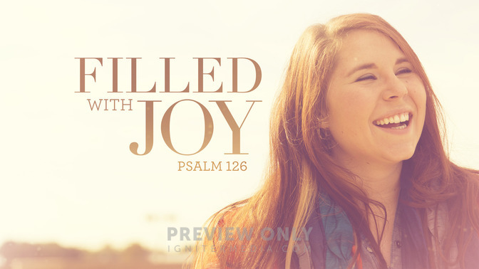 filled with joy