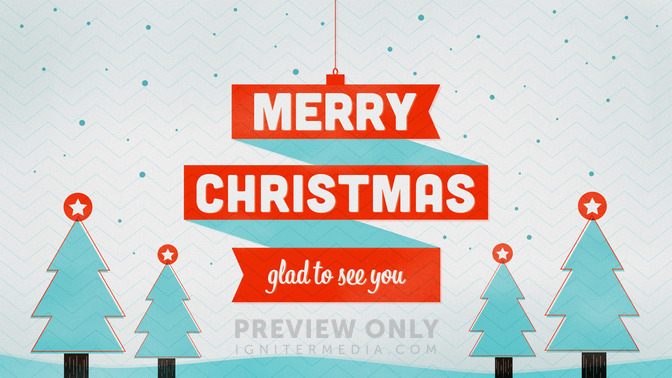 red ribbon - merry christmas