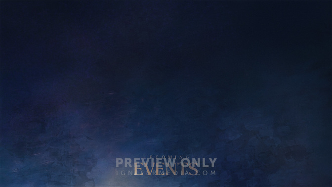 above every name - upcoming events