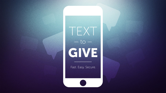 text to give